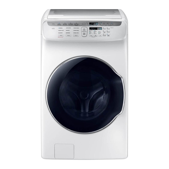 Samsung FlexWash WV55M9600AW Manual Del Usuario