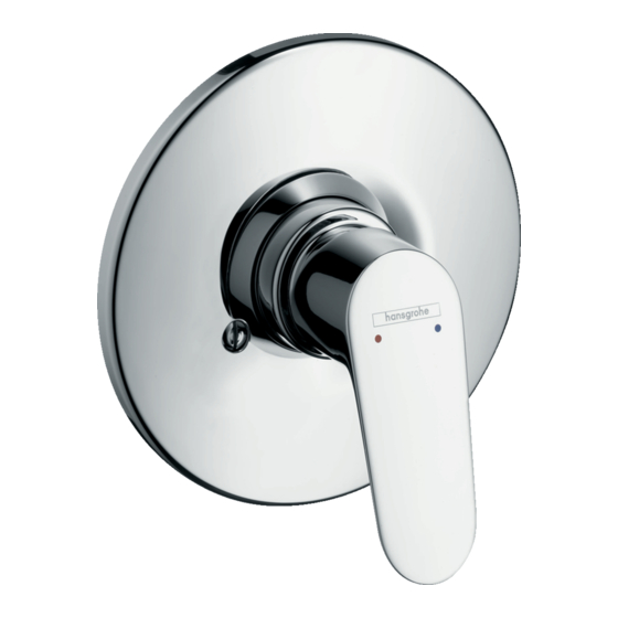 Hansgrohe Metris 31686000 Instrucciones De Montaje