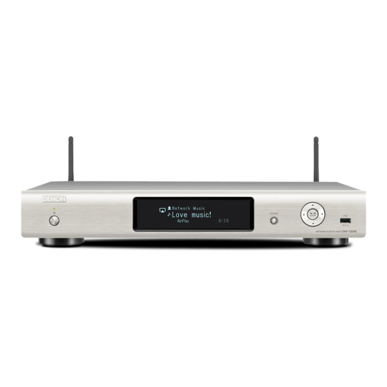 Denon DNP-730AE Manual Del Usuario