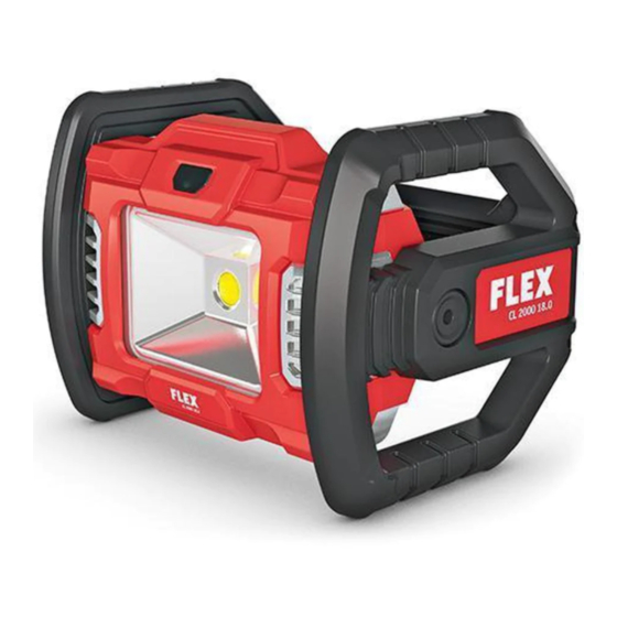 Flex CL 2000 18.0 Instrucciones De Funcionamiento