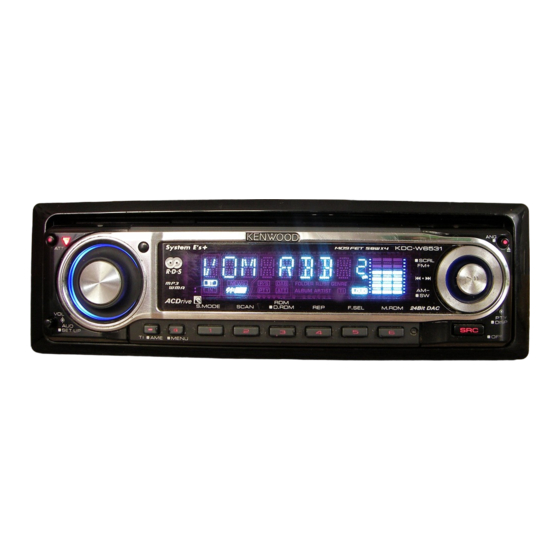 Kenwood KDC-W6531 Manual De Instrucciones