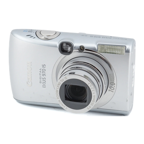 Canon Digital IXUS 970 IS Guia Del Usuario