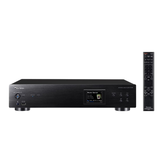 Pioneer N-50-K Manual De Instrucciones