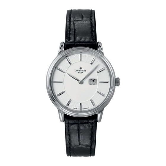 Junghans J612.41 Manual Del Usuario