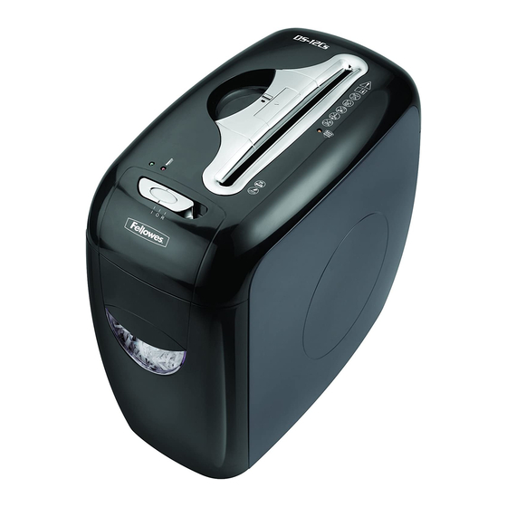 Fellowes Powershred DS-12Cs Manual Del Usuario