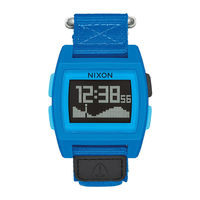 Nixon THE BASE TIDE Manual Del Usuario