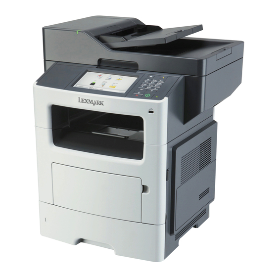 Lexmark MX610 Guia Del Usuario