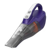 Black+Decker Dustbuster DVB315JP Traducción De Las Instrucciones Originales