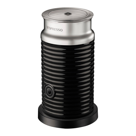 Nespresso Aeroccino3 Manual Del Usuario