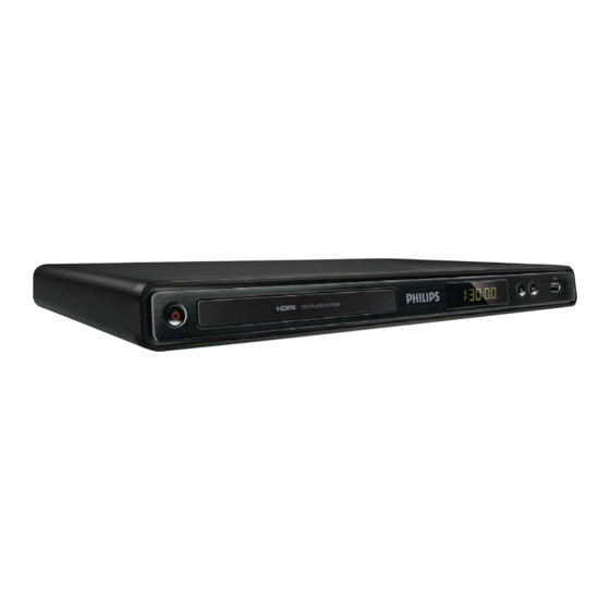 Philips DVP3560/F7E Manual Del Usuario
