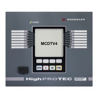 Woodward HighPROTEC MCDTV4 Manual De Instrucciones