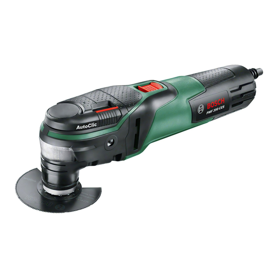 Bosch PMF 350 CES Manual Original