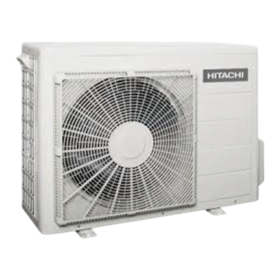 Hitachi Air Home Multi RAM-E40N2HAE Manual De Instalación