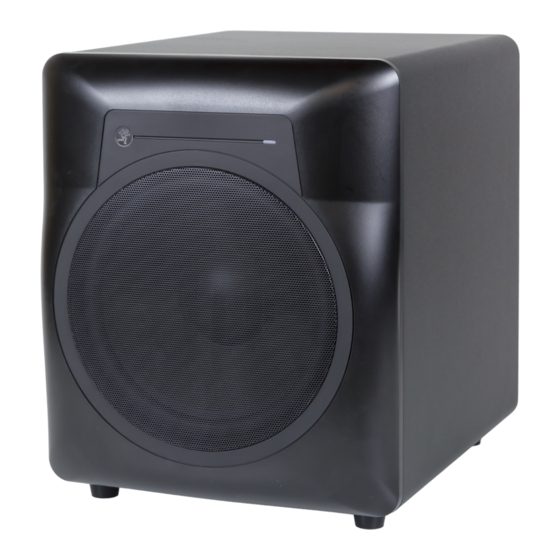 Mackie MR Serie Manual Del Usuario