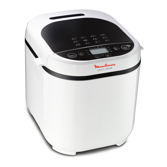 Moulinex pain dore OW210130 Manual Del Usuario