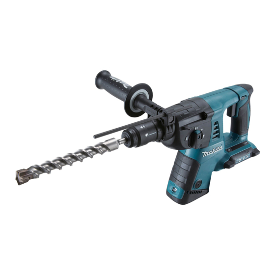 Makita DHR264 Manual De Instrucciones