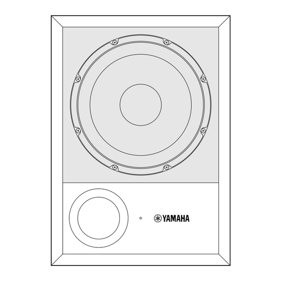 Yamaha SW10 Manual De Instrucciones
