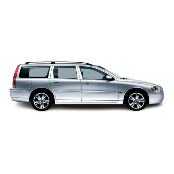 Volvo V70 2005 Manual De Instrucciones