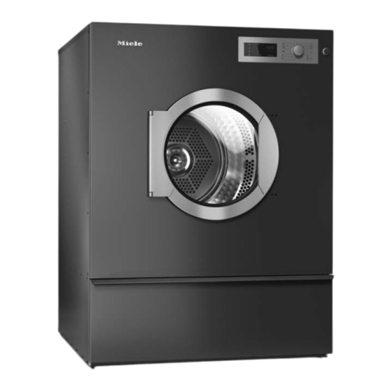 Miele PDR 514 Instrucciones De Manejo Y Emplazamiento
