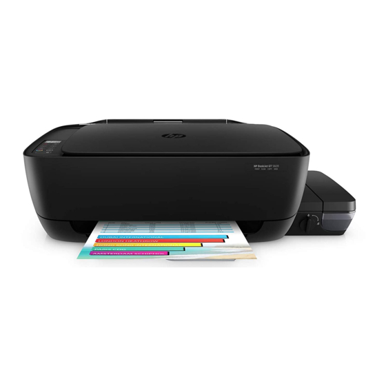 HP DeskJet GT 5820 Manuales