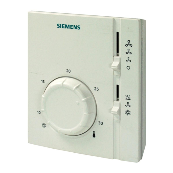 Siemens RAB11 Serie Manual De Instrucciones