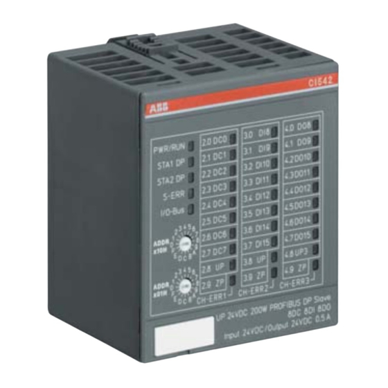 ABB CI542-DP Instrucciones De Montaje