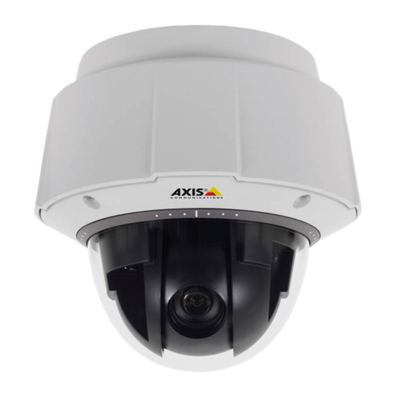 Axis Q60-E Serie Guia De Instalacion