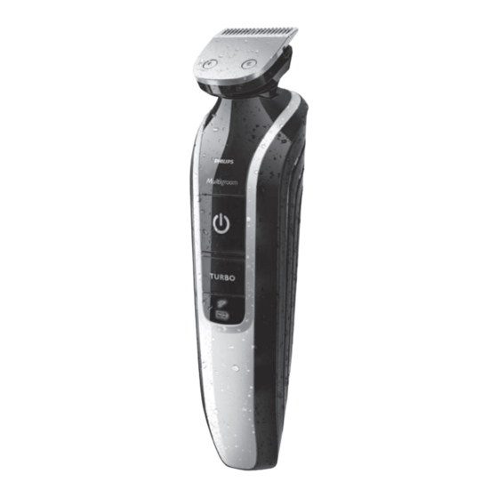 Philips Multigroom Serie Manuales