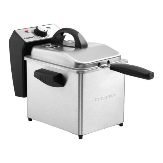 Cuisinart CDF-130 Manual De Instrucciones