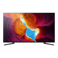 Sony BRAVIA XBR-85X950H Manual De Referencia
