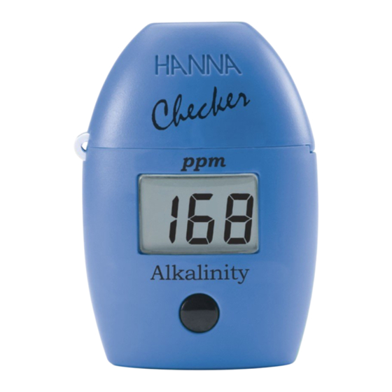Hanna Instruments HI 775 Manual De Instrucciones