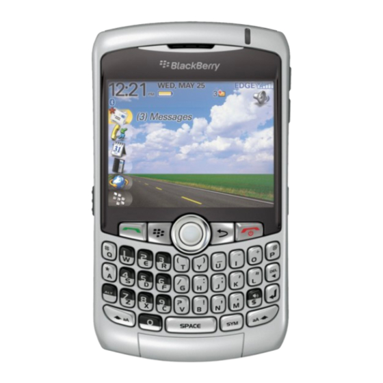 Blackberry 8300 Guia De Inicio Rapido