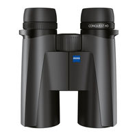 Zeiss CONQUEST HD Modo De Empleo / Garantía