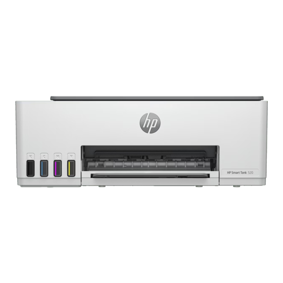 HP Smart Tank 520 Serie Manuales