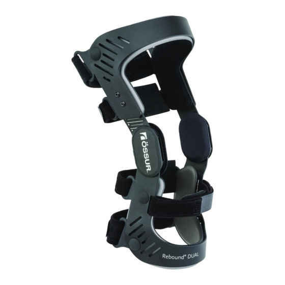 Össur REBOUND DUAL Instrucciones Para El Uso