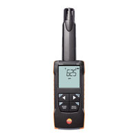 testo 0560 0535 Manual De Instrucciones