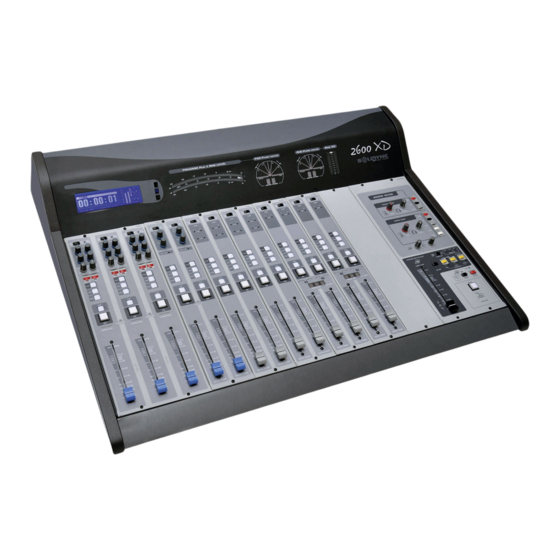 Solidyne 2600 Serie Manual Del Usuario