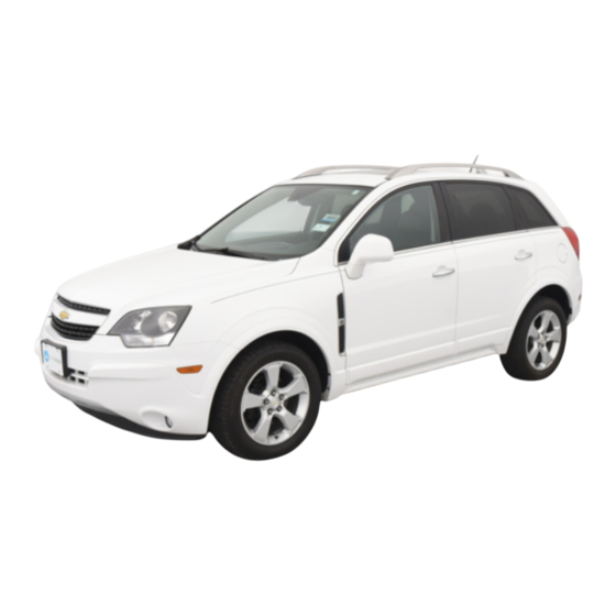 Chevrolet Captiva 2015 Manual Del Propietário