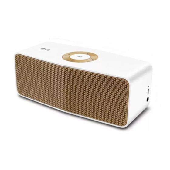 LG MUSIC FLOW P5 Manual Del Usuario