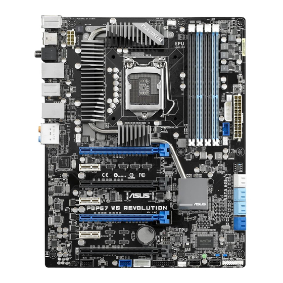 Asus P8P67 WS REVOLUTION Guia De Inicio Rapido