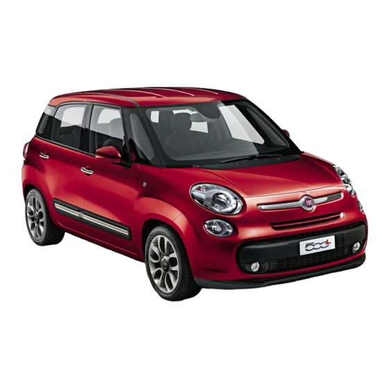 Fiat 500L 2012 Manuales