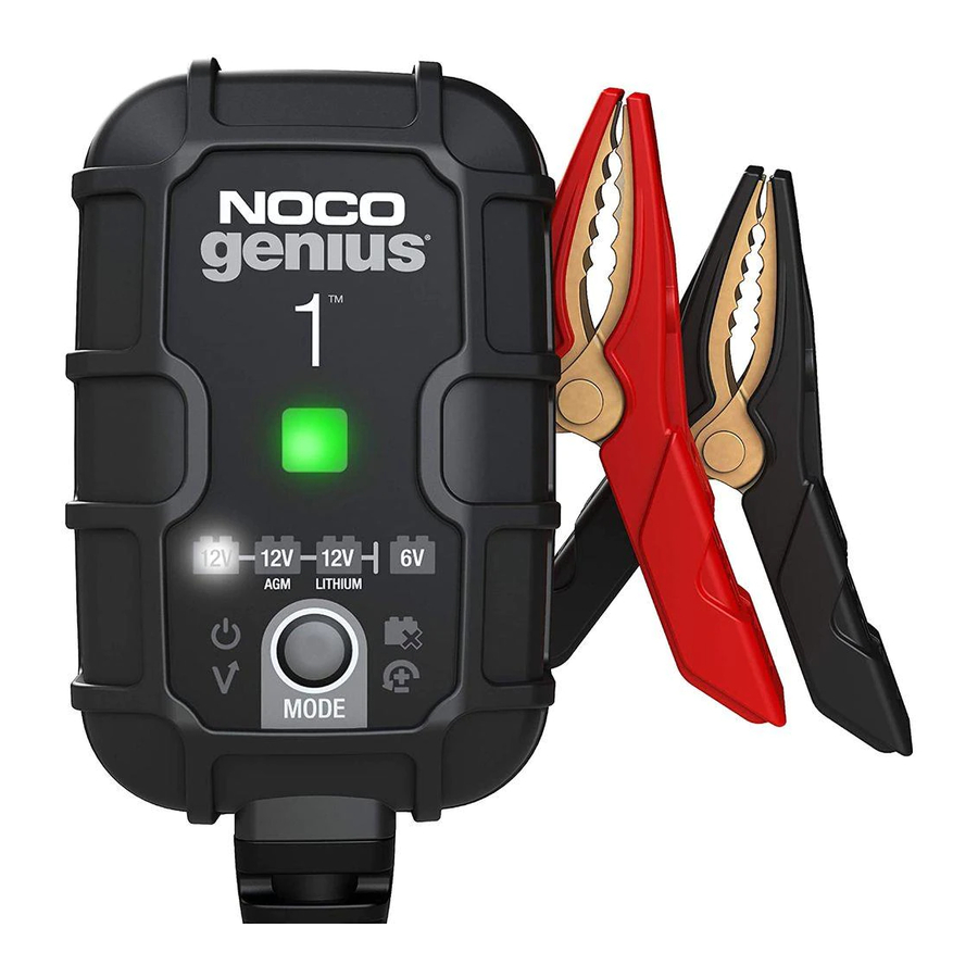 Manual de NOCO Genius 1