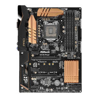 ASROCK H170 Pro4 Manual Del Usuario