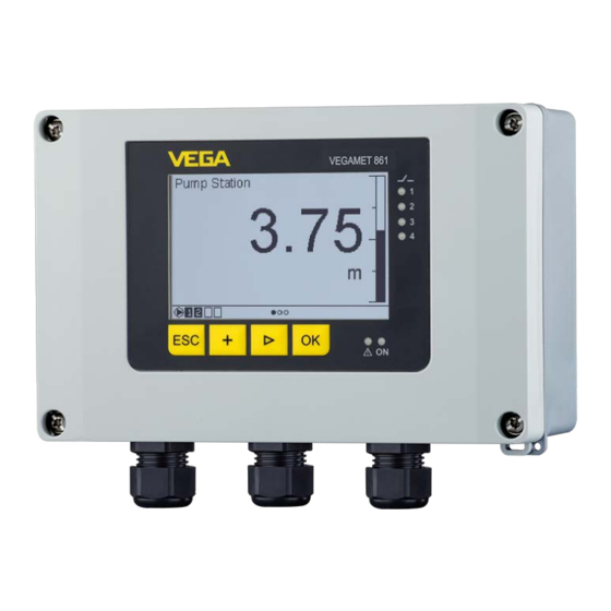 Vega VEGAMET 861 Instrucciones De Servicio