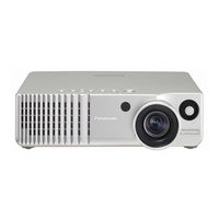 Panasonic PT-AE700U Instrucciones De Funcionamiento