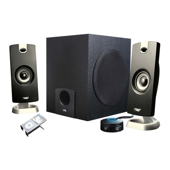 Cyber Acoustics CA-3080 El Manual Del Propietario