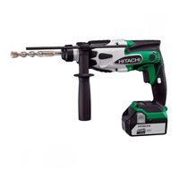 Hitachi DH 18DSL Instrucciones De Manejo