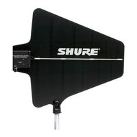 Shure UA870 UHF Instrucciones De Instalación