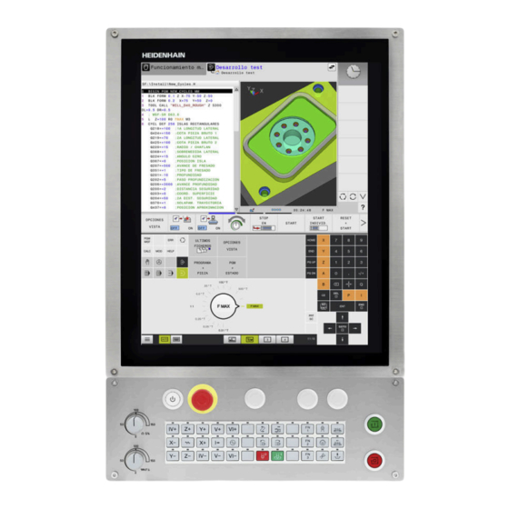 HEIDENHAIN TNC 620 Manual De Instrucciones
