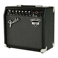 Fender BULLET 150 Instrucciones De Funcionamiento